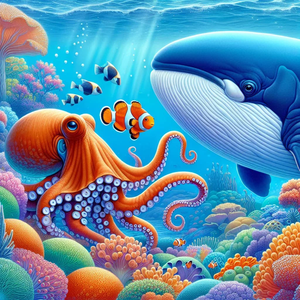 Nina the Brave Baby Octopus